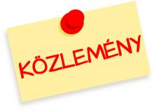 közlemény